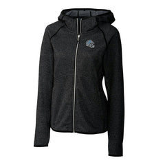 Cutter & Buck Women's Helmet Logo Mainsail Sweater-Knit Full-Zip Hoodie - Detroit Lions Hoodies