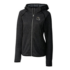 Cutter & Buck Women's Helmet Logo Mainsail Sweater-Knit Full-Zip Hoodie - Baltimore Ravens Hoodies