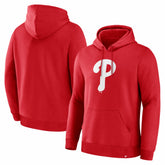 Red Philadelphia Phillies Fanatics Primary Logo Legacy Hoodie