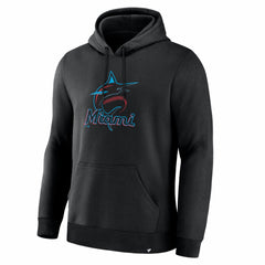 Black Miami Marlins Fanatics Primary Logo Legacy Hoodie