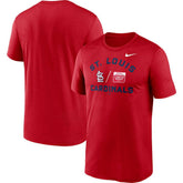 Red St. Louis Cardinals Nike 2023 MLB World Tour: London Series Legend Performance T-Shirt