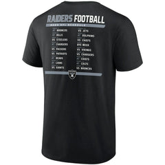 Two-Pack 2023 Schedule T-Shirt Combo Set - Las Vegas Raiders T-shirts