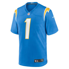 Quentin Johnston Game Player Jersey - Los Angeles Chargers Jerseys
