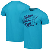 Teal Seattle Mariners Homage Grand Salami Time Hyper Local Tri-Blend T-Shirt