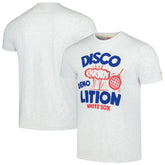Gray Chicago White Sox Homage Doodle Collection Disco Demolition Tri-Blend T-Shirt