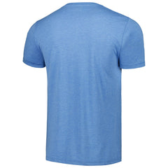 Light Blue Kansas City Royals Homage Doodle Collection Forever Royal Tri-Blend T-Shirt