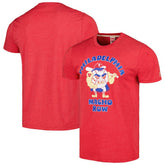 Red Philadelphia Phillies Homage Doodle Collection Macho Row Tri-Blend T-Shirt
