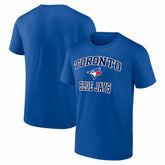Royal Toronto Blue Jays Logo Athletic Heart and Soul T-Shirt