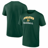 Green Athletics Logo Athletic Heart and Soul T-Shirt