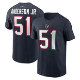 Will Anderson Jr. Player Name & Number T-Shirt - Houston Texans T-shirts