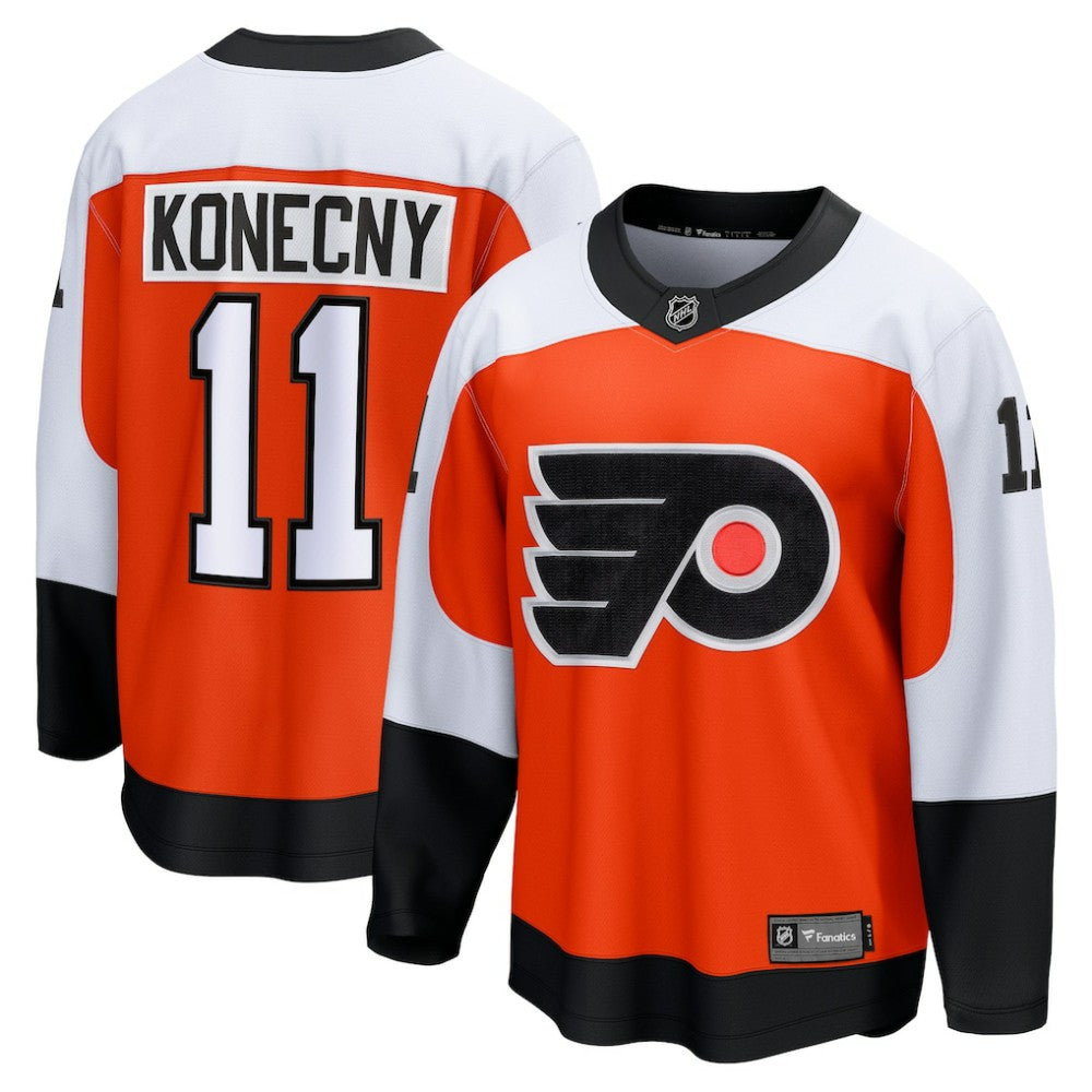 NHL Travis Konecny Philadelphia Flyers Fanatics Home Breakaway Jersey