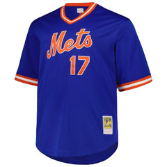 Royal Keith Hernandez New York Mets Mitchell & Ness 1986 Cooperstown Collection Mesh Pullover Jersey