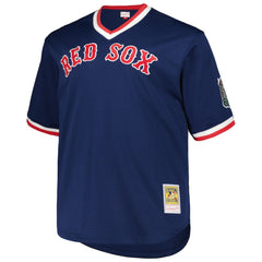 Navy Pedro Martinez Boston Red Sox Mitchell & Ness 1999 Cooperstown Collection Mesh Pullover Jersey