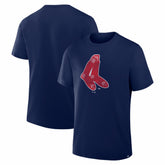 Navy Boston Red Sox Fanatics Vintage Logo Legacy T-Shirt