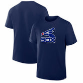 Navy Chicago White Sox Fanatics Vintage Logo Legacy T-Shirt