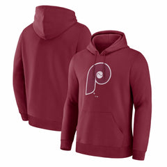 Burgundy Philadelphia Phillies Fanatics Legacy Hoodie