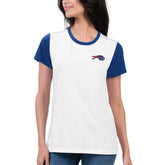 G-III 4Her by Carl Banks Women's Fashion Illustration T-Shirt - Buffalo Bills T-shirts