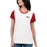 G-III 4Her by Carl Banks Women's Fashion Illustration T-Shirt - Kansas City Chiefs T-shirts