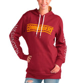 G-III 4Her by Carl Banks Women's Extra Inning Pullover Hoodie - Washington Commanders Hoodies