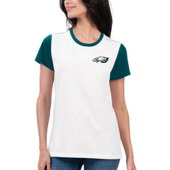 G-III 4Her by Carl Banks Women's Fashion Illustration T-Shirt - Philadelphia Eagles T-shirts