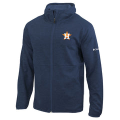 Navy Houston Astros Columbia Omni-Wick It's Time Full-Zip Jacket