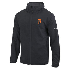 Black San Francisco Giants Columbia Omni-Wick It's Time Full-Zip Jacket