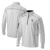 White Chicago White Sox Columbia Omni-Wick Shotgun Quarter-Zip Pullover Top
