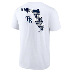 White Tampa Bay Rays Hot Shot T-Shirt
