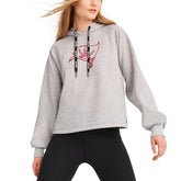 DKNY Sport Women's Debbie Dolman Raglan Pullover Hoodie - Tampa Bay Buccaneers Hoodies