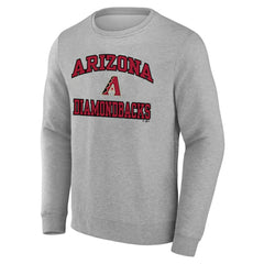 Heather Gray Arizona Diamondbacks Heart & Soul Pullover Sweatshirt