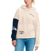 Tommy Hilfiger Women's Harriet Pullover Hoodie - Seattle Seahawks Hoodies