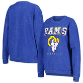 G-III 4Her by Carl Banks Women's Comfy Cord Pullover Sweatshirt - Los Angeles Rams Pullover