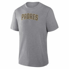 Heather Gray San Diego Padres Fanatics Play Tribute Tri-Blend T-Shirt