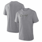 Heather Gray Chicago White Sox Fanatics Play Tribute Tri-Blend T-Shirt
