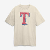 Cream Texas Rangers Fanatics Stadium Slub T-Shirt