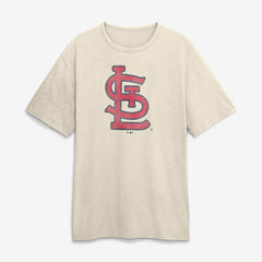Cream St. Louis Cardinals Fanatics Stadium Slub T-Shirt