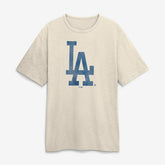 Tan Los Angeles Dodgers Fanatics Stadium Slub T-Shirt