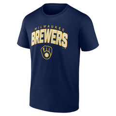 Navy Milwaukee Brewers Master the Game T-Shirt