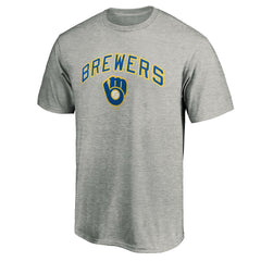 Heather Gray Milwaukee Brewers Cooperstown Collection Wahconah T-Shirt