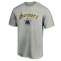 Heather Gray Seattle Mariners Cooperstown Collection Wahconah T-Shirt