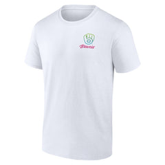 White Milwaukee Brewers Spring Break T-Shirt