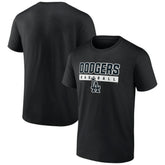 Black Los Angeles Dodgers In The Mitt T-Shirt