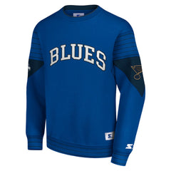 NHL St. Louis Blues Starter Faceoff Pullover Sweatshirt
