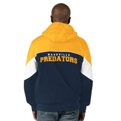 NHL Nashville Predators Starter Power Forward Full-Zip Hoodie