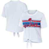 NHL Colorado Avalanche WEAR by Erin Andrews Women's Front Knot T-Shirt