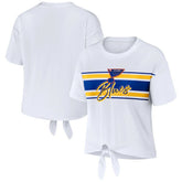 NHL St. Louis Blues WEAR by Erin Andrews Women's Front Knot T-Shirt