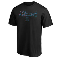 Black Miami Marlins Series Sweep T-Shirt