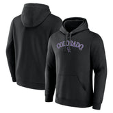 Black Colorado Rockies Series Sweep Pullover Hoodie