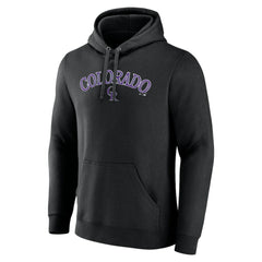 Black Colorado Rockies Series Sweep Pullover Hoodie