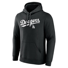 Black Los Angeles Dodgers Series Sweep Pullover Hoodie